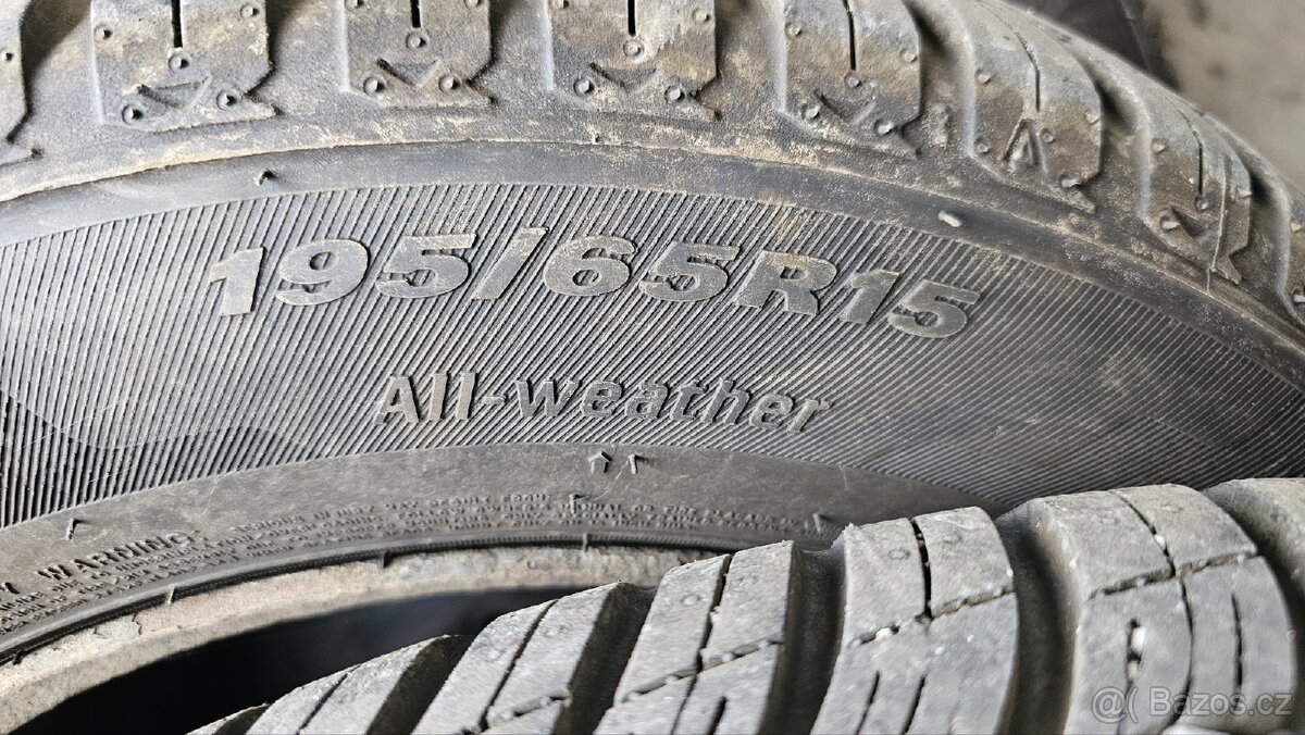 Celorocni pneumatiky nexen 195/65 r15 4ks
