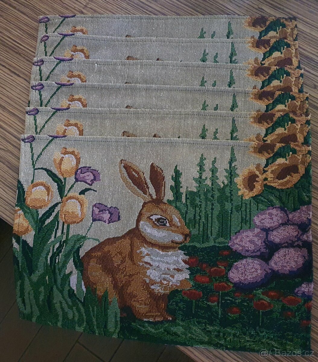 Prostírání ve stylu gobelín