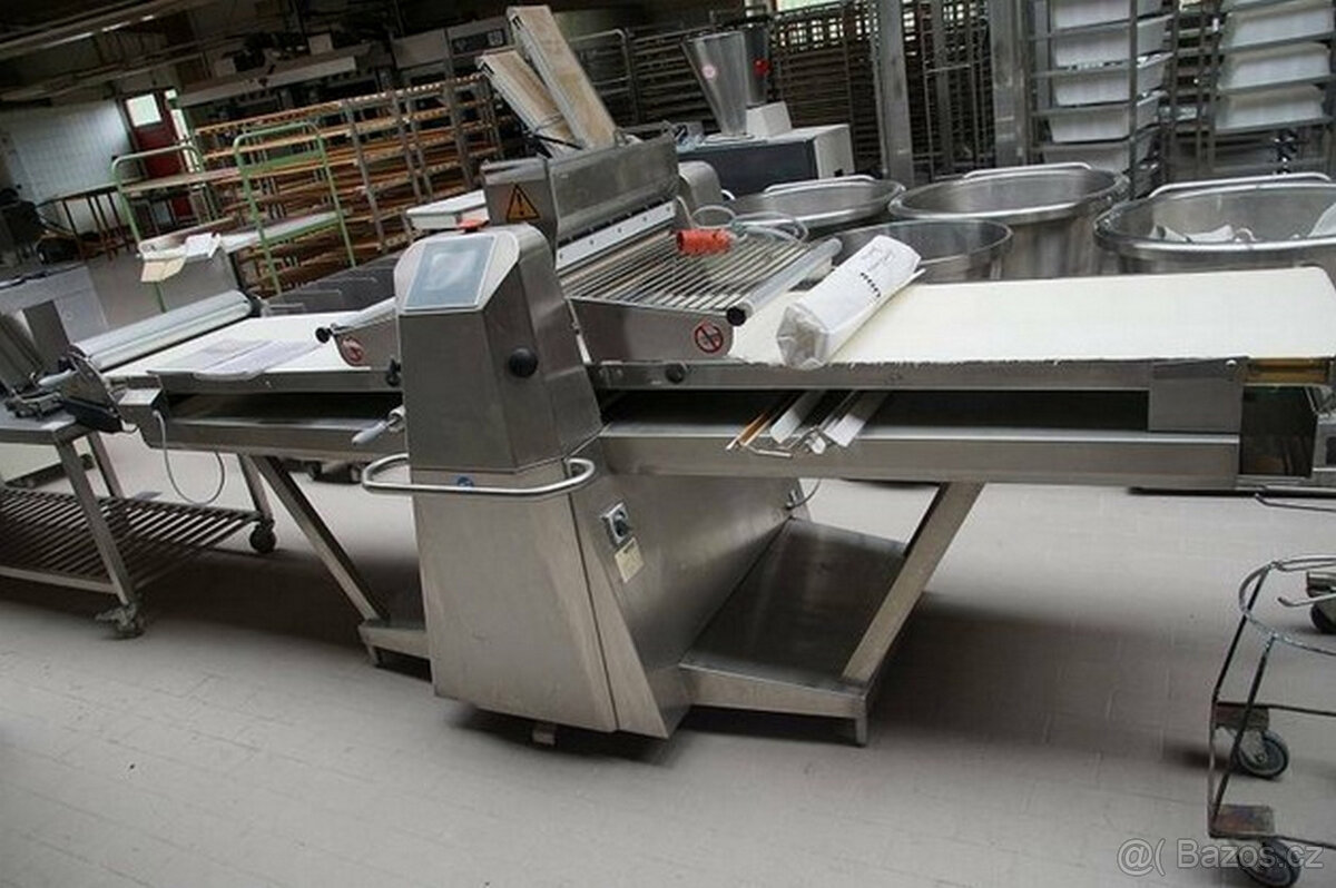 Rozvalovač těsta Rondo typ SFI 660, 380 V s dotykovým panele