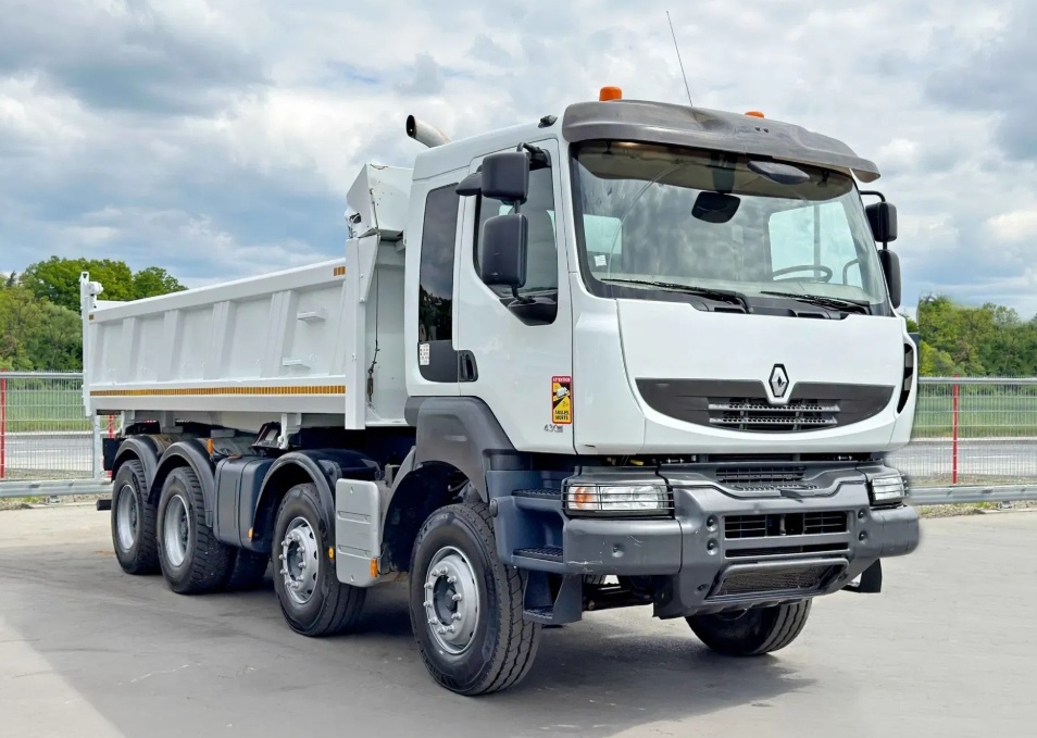 Renault Kerax 430 DXI - 8x4 - Sklápěč S2 + Bordmatik–EURO 5