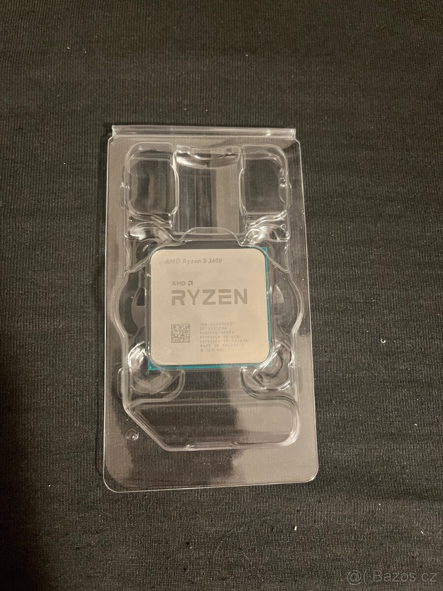 Procesor AMD RYZEN 5 3600 + Originální chladič