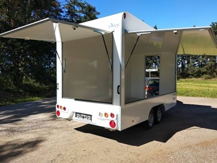 Přívěs prodejní stánek TH 422T.00 2000kg