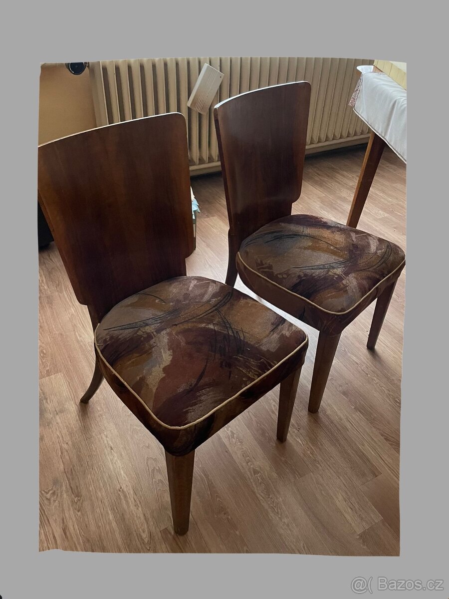Židle Halabala 4ks