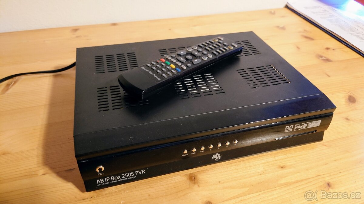 Satelitní tuner AB IP Box 250S PVR