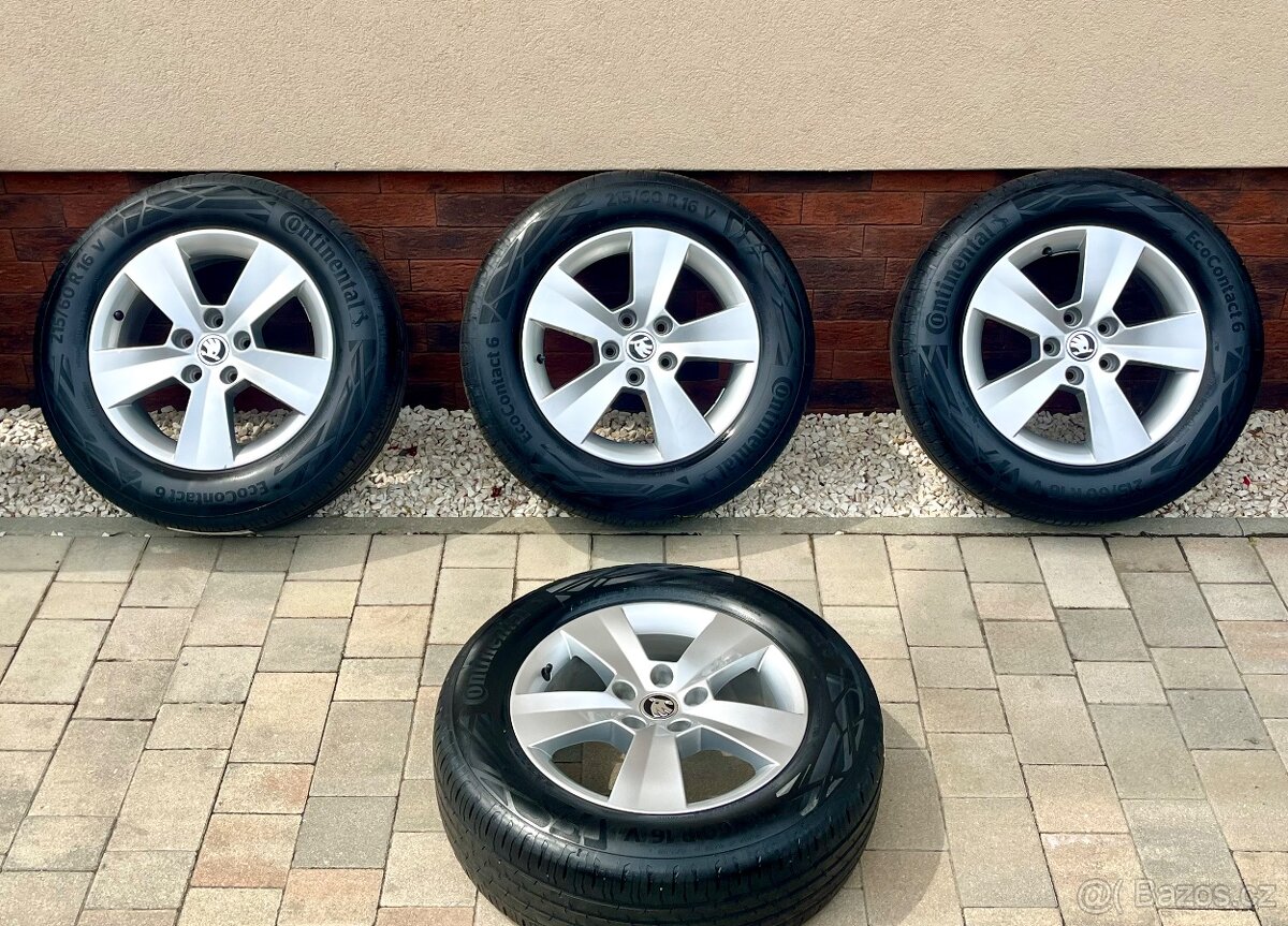 Alu kola Škoda 5x112 R16