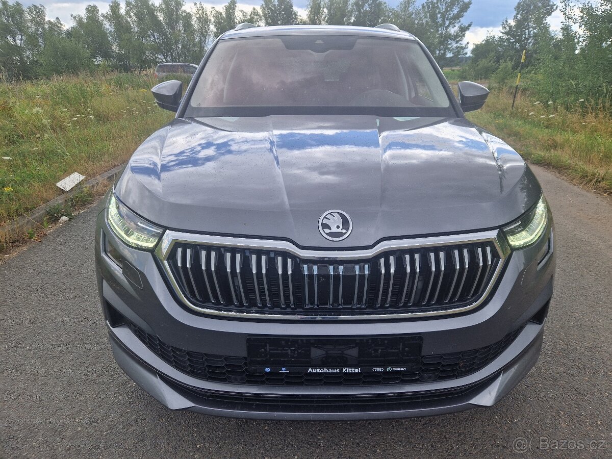 škoda kodiaq L&K,TDI,4x4,ergo seat-masáž,odvětrání,DPH