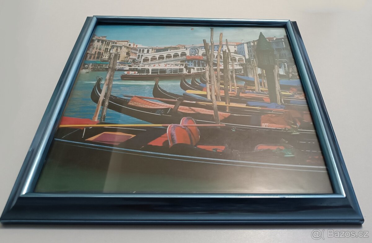 Obraz Itálie Venezia rozměr 34,5 x 34,5 cm