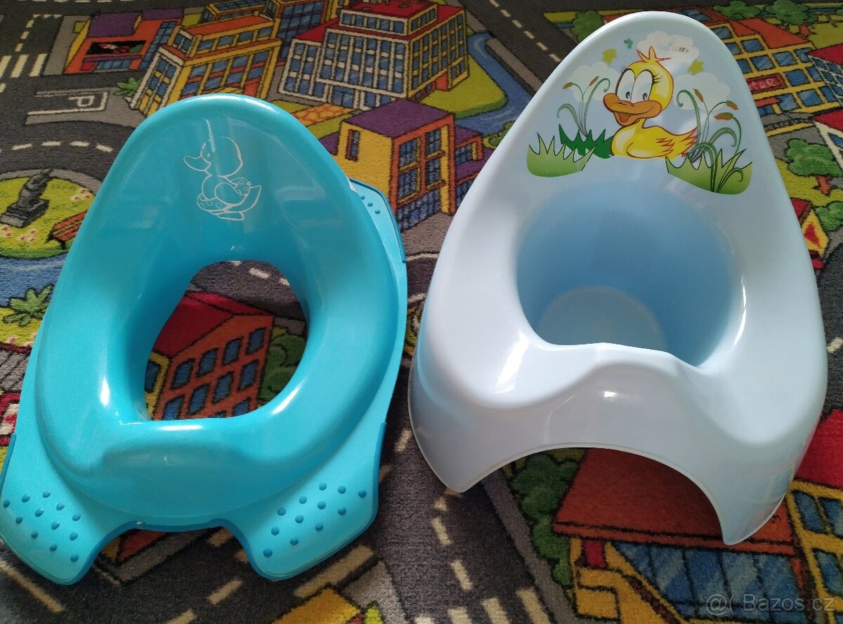 Set dětských WC doplňků Nočník a redukce
