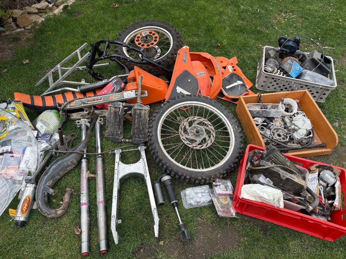 KTM EXC 125 1988 nebo 1989