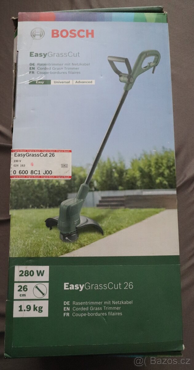 Bosch Strunová sekačka nová záruka