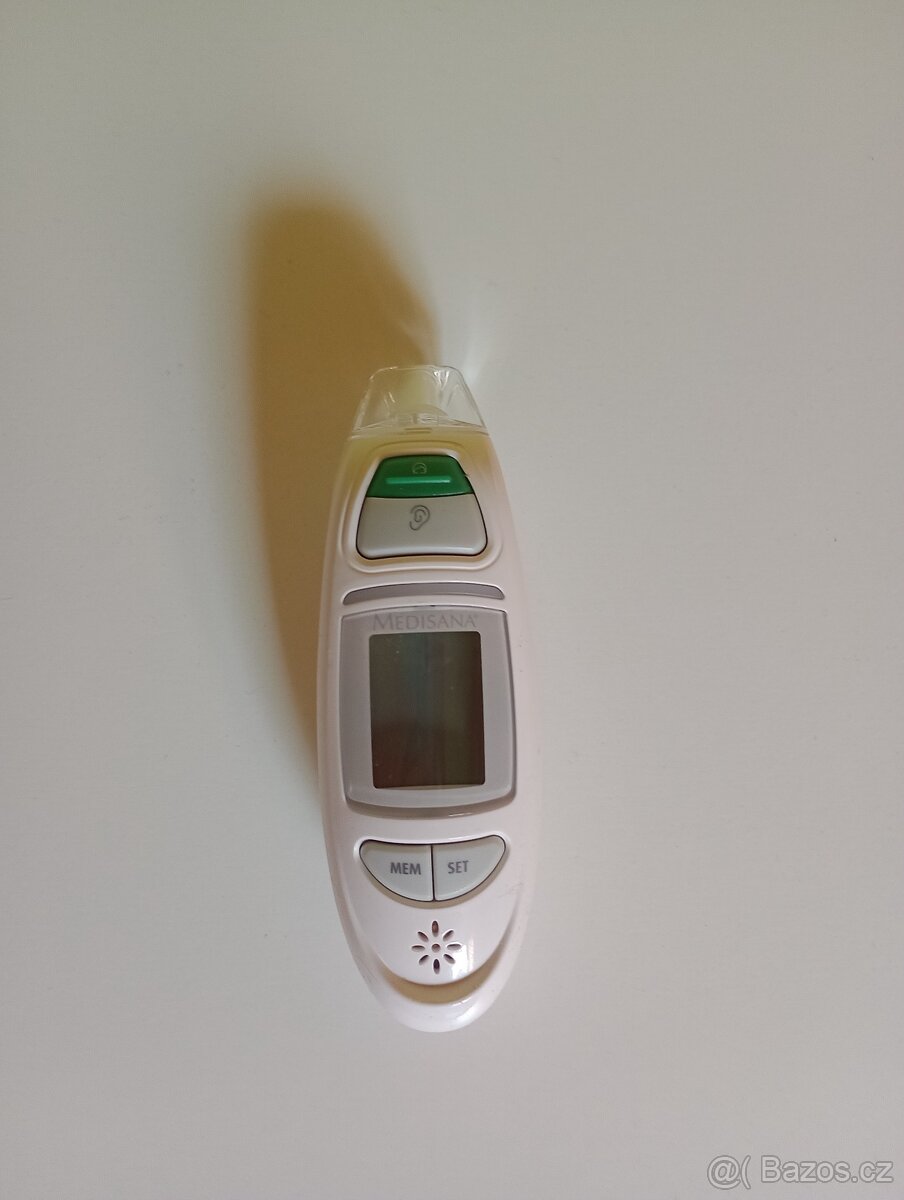 Bezkontaktní infračervený teploměr na čelo, do ucha Medisana