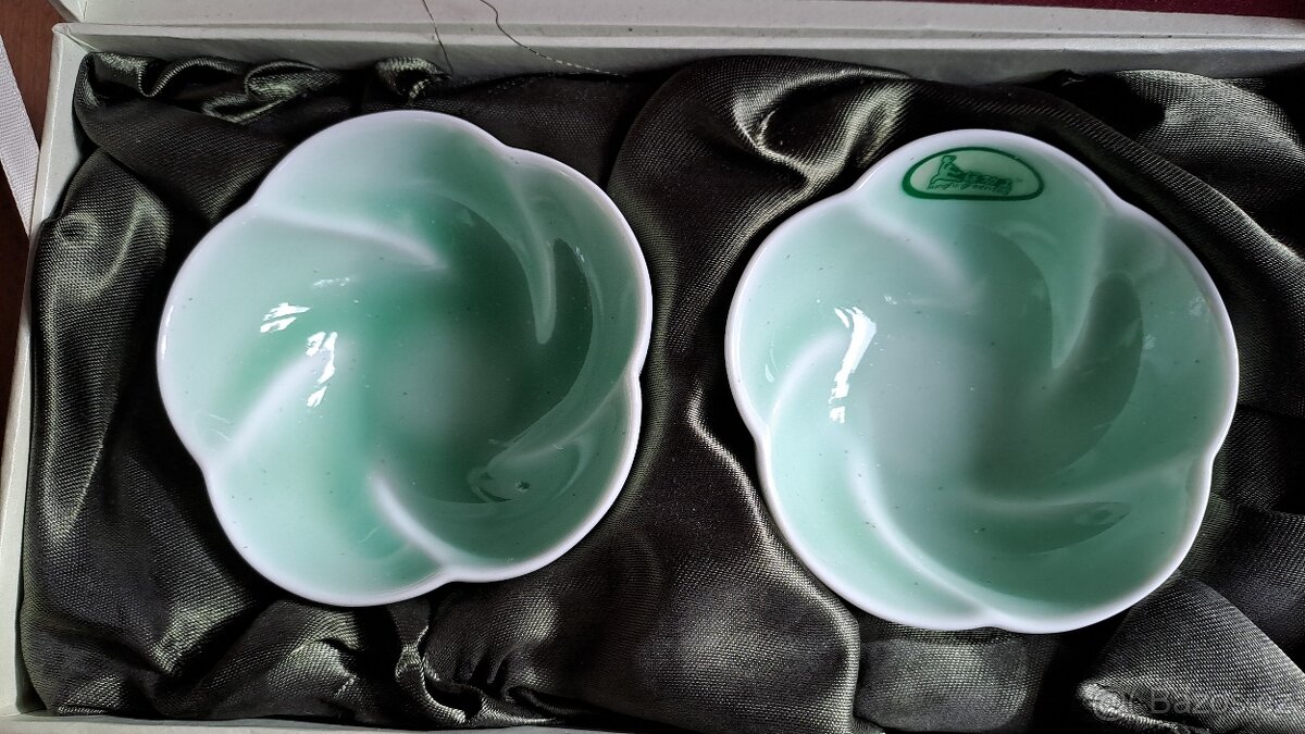 Čajový porcelánový set, značeno, Heng Fu (恆福)