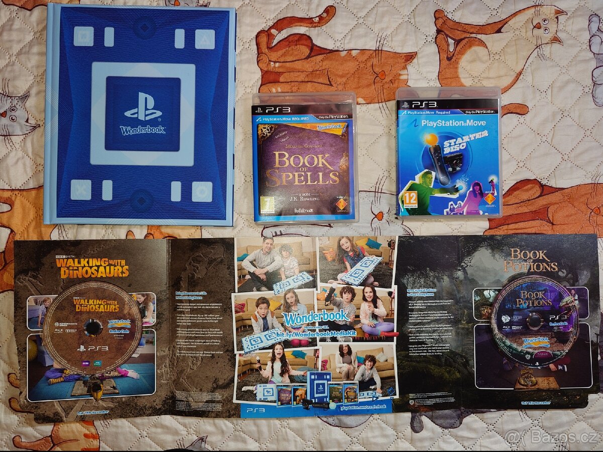 PS3 - PlayStation 3 wonderbook sada v češtině