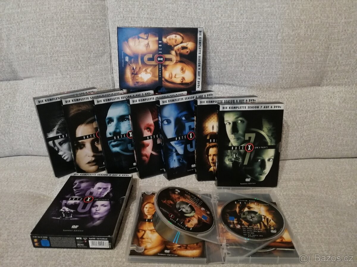 Akty X (Akta X) komplet 1-9