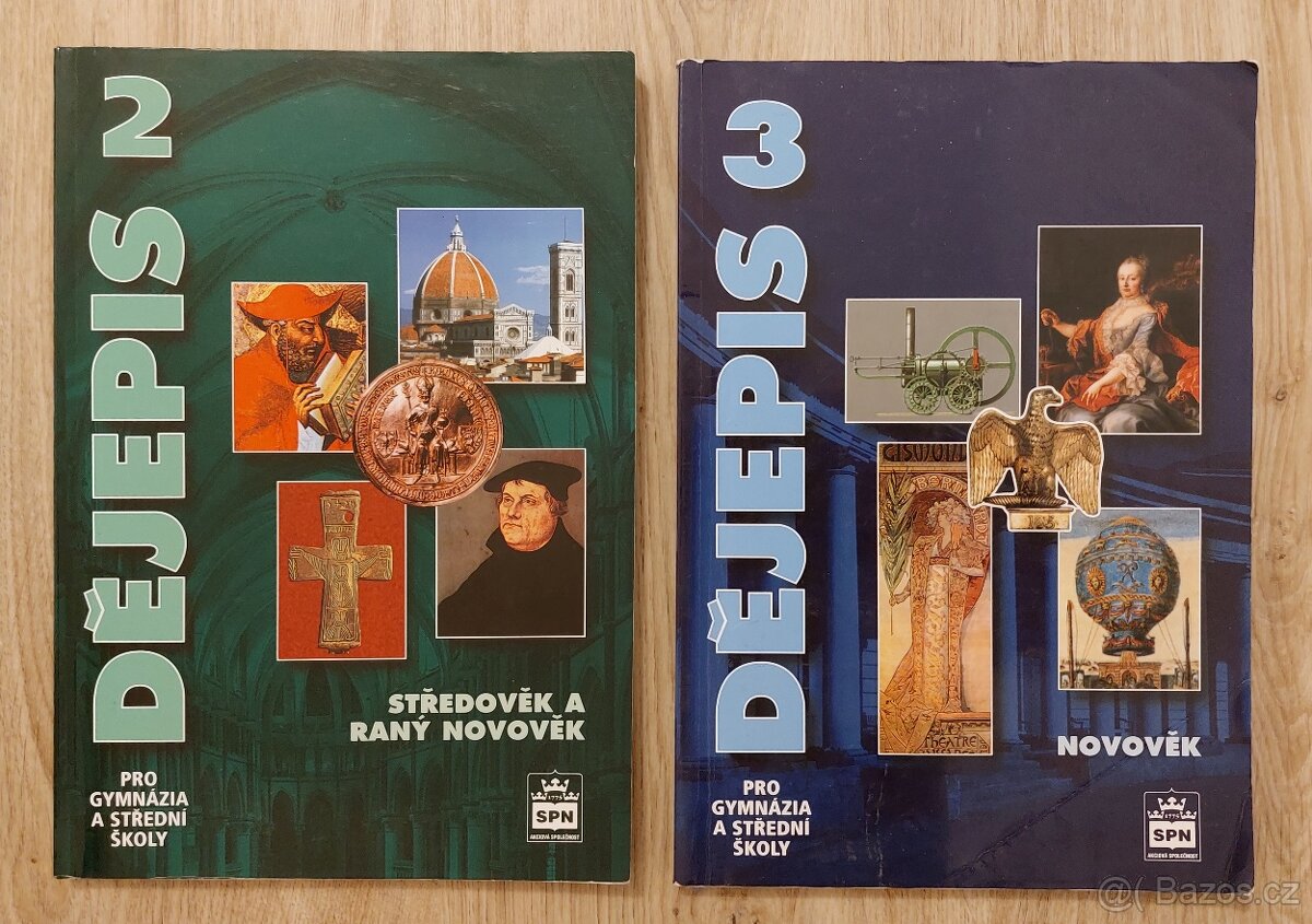 Prodám učebnice pro gymnázia a SŠ