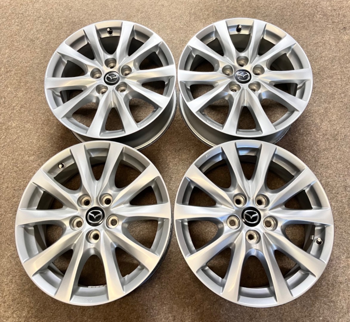 5x114,3 R17 originál Mazda alu disky - ET 50