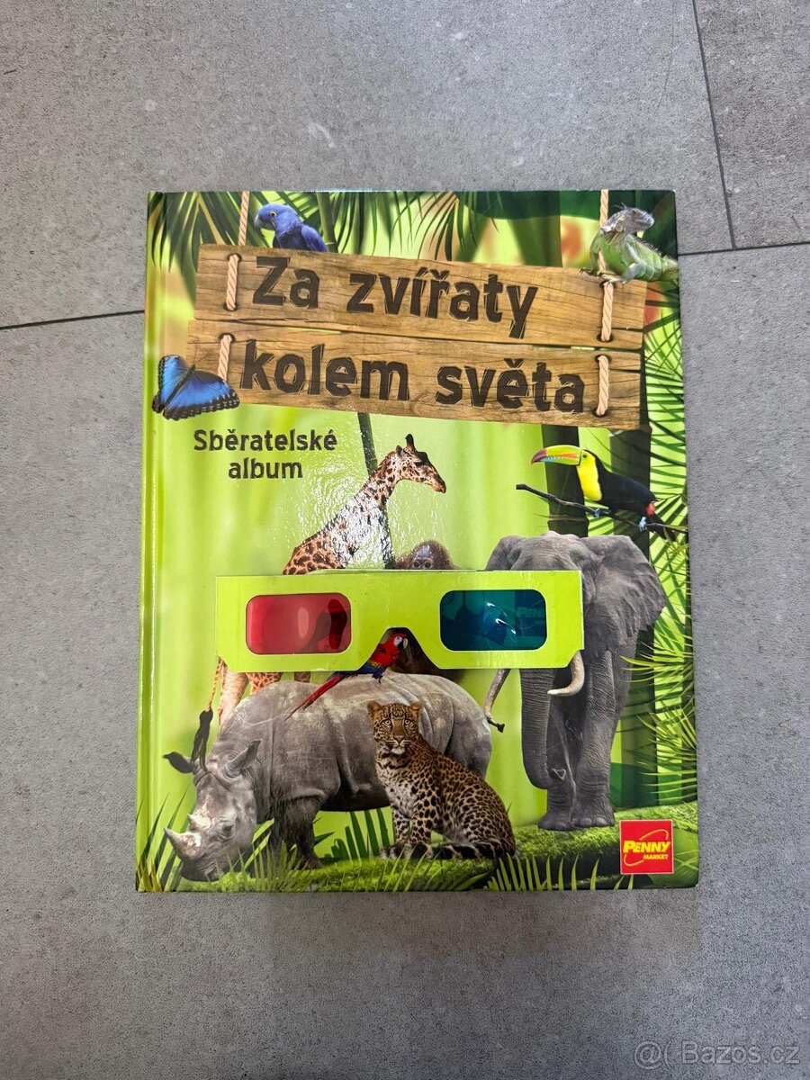 Album Za zvířaty kolem světa Naše země