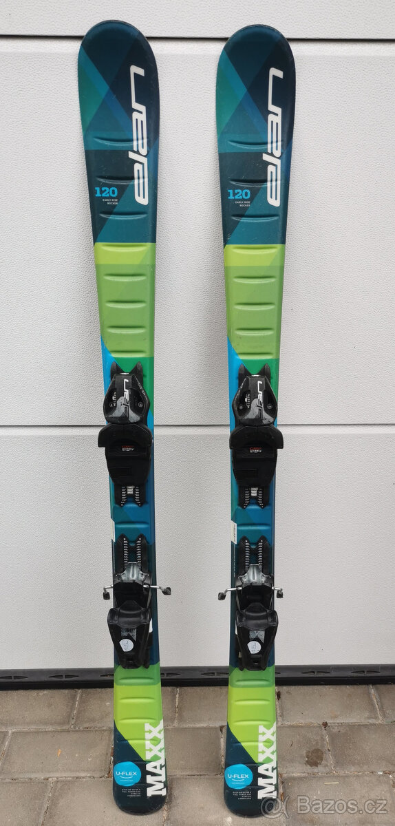 Dětské lyže Elan Maxx délky 120 cm