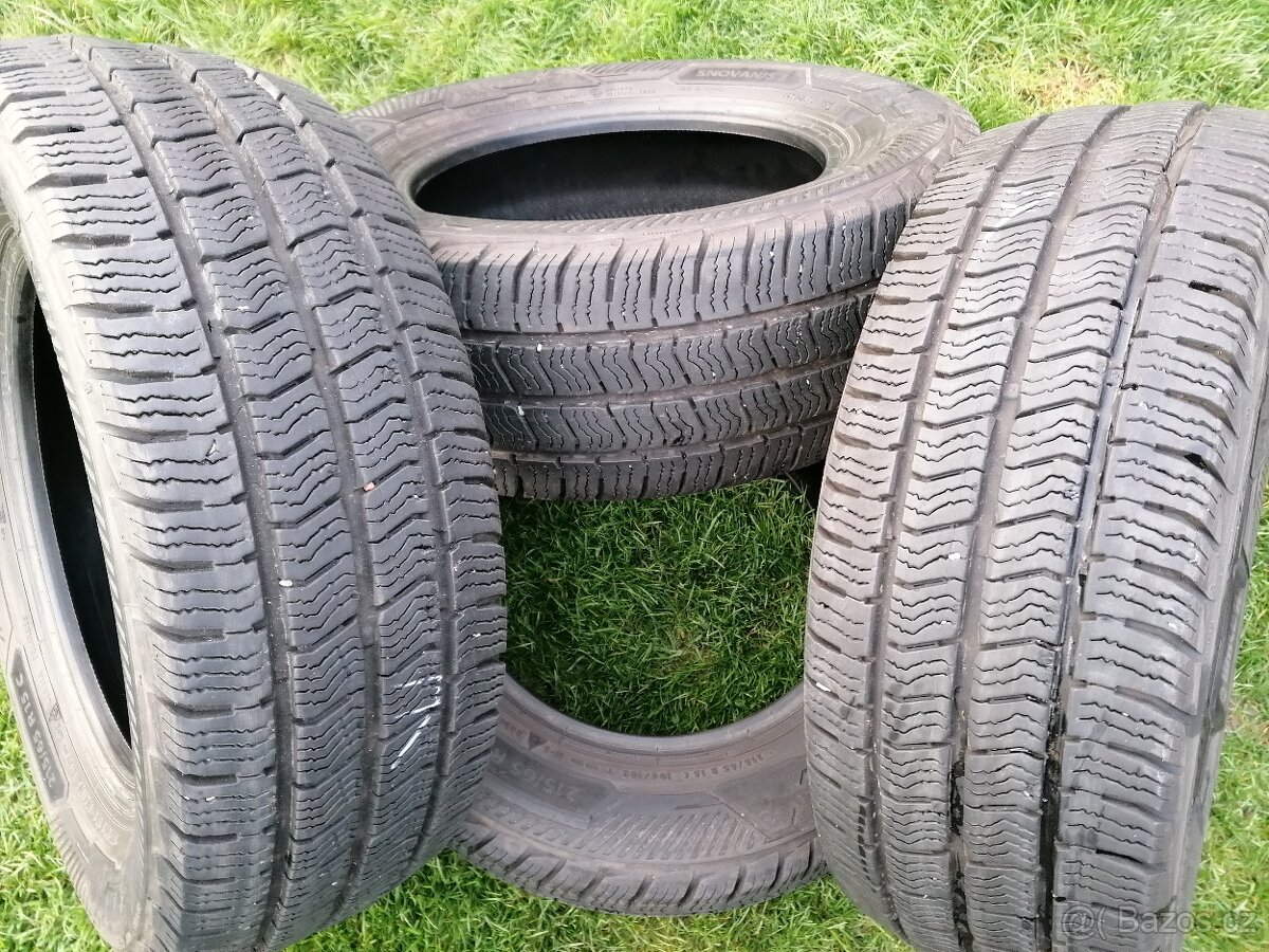 Zimní zátěžové pneu 215/65r15C