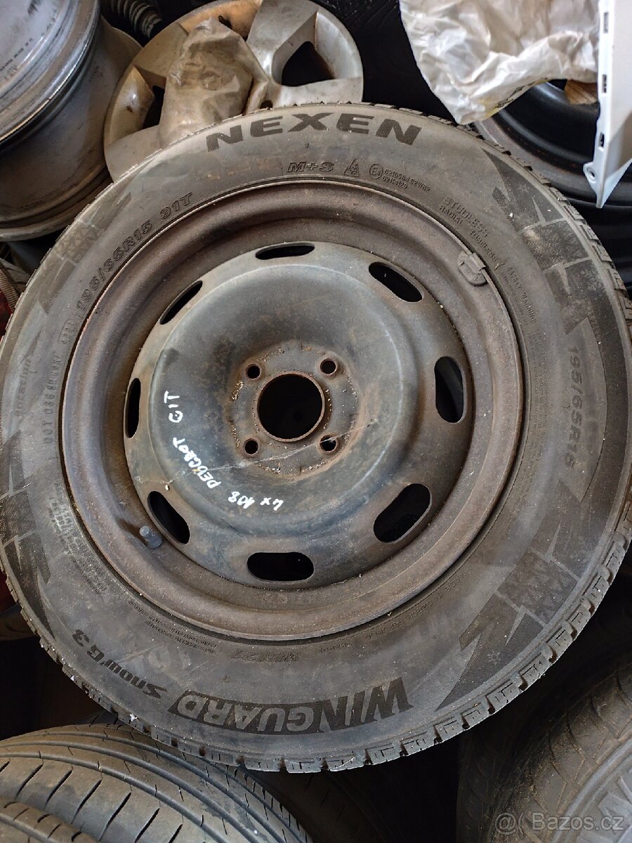 Kola zimní Peugeot Citroen 15"