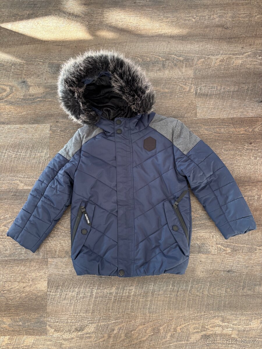 Zimní dětská bunda Alpine Pro vel 116-122