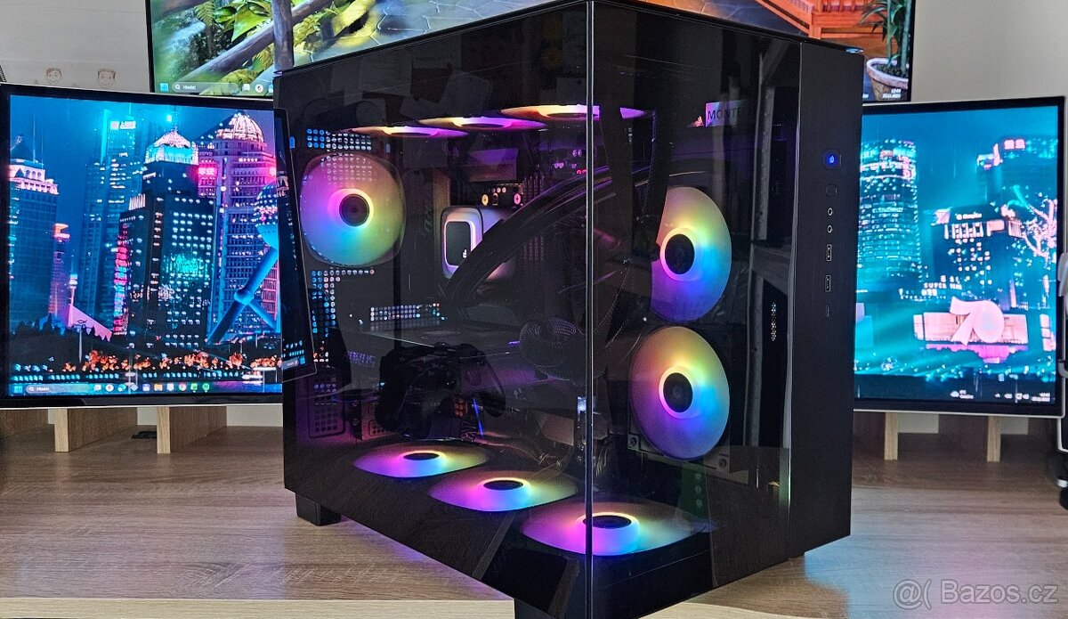 Top Herní PC –RTX5090/9800x3d/X870E/64GB/1200W/Win11