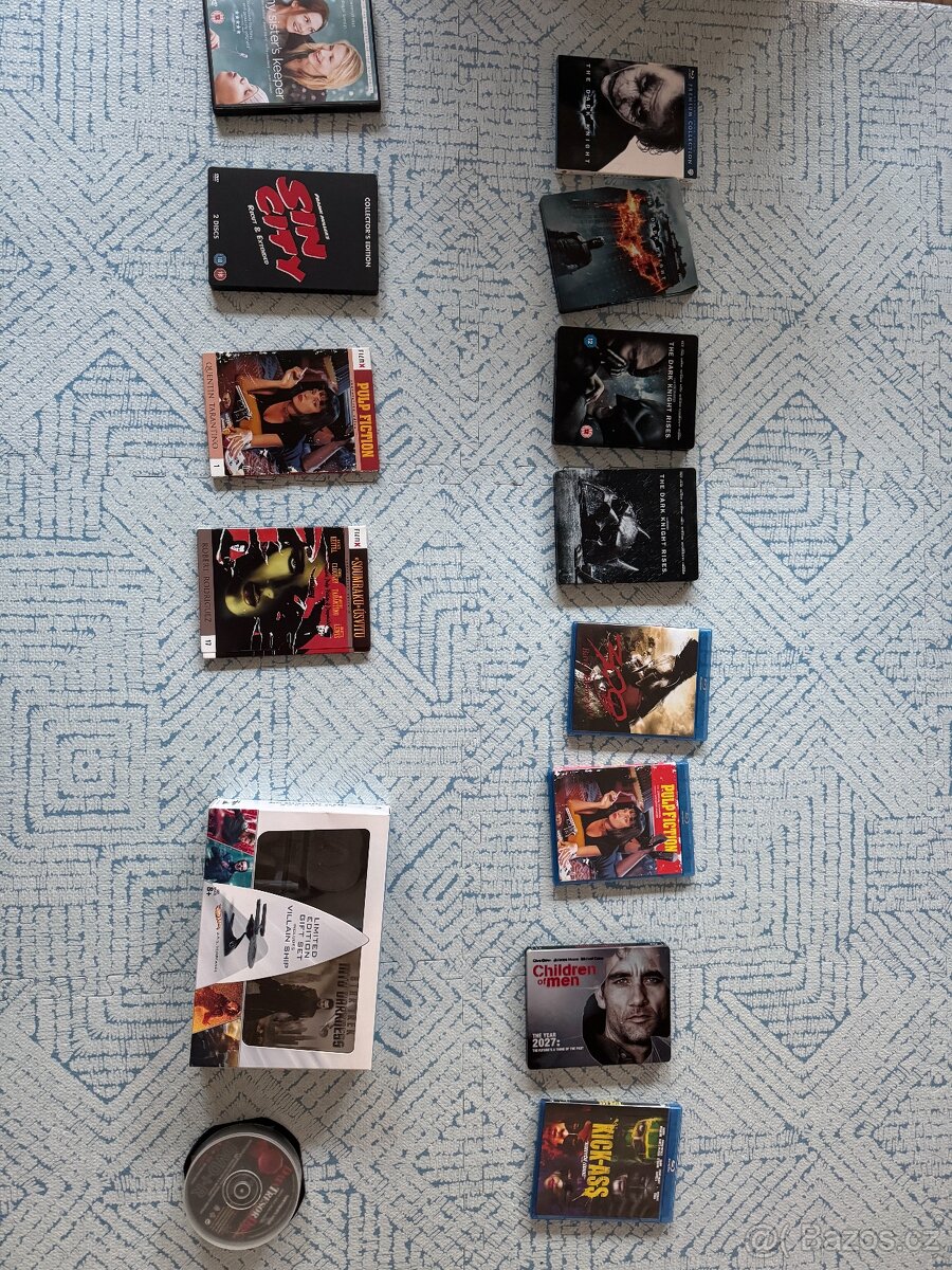 Prodám filmovou kolekci BluRay a DVD