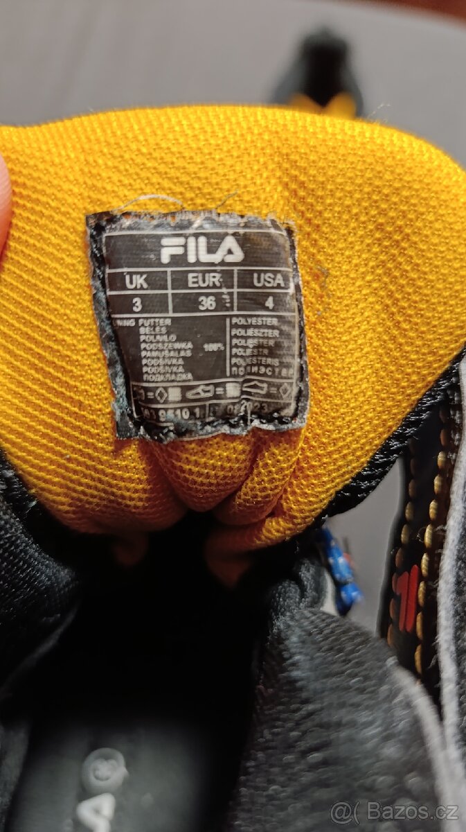 chlapecká zimní obuv Fila vel.36