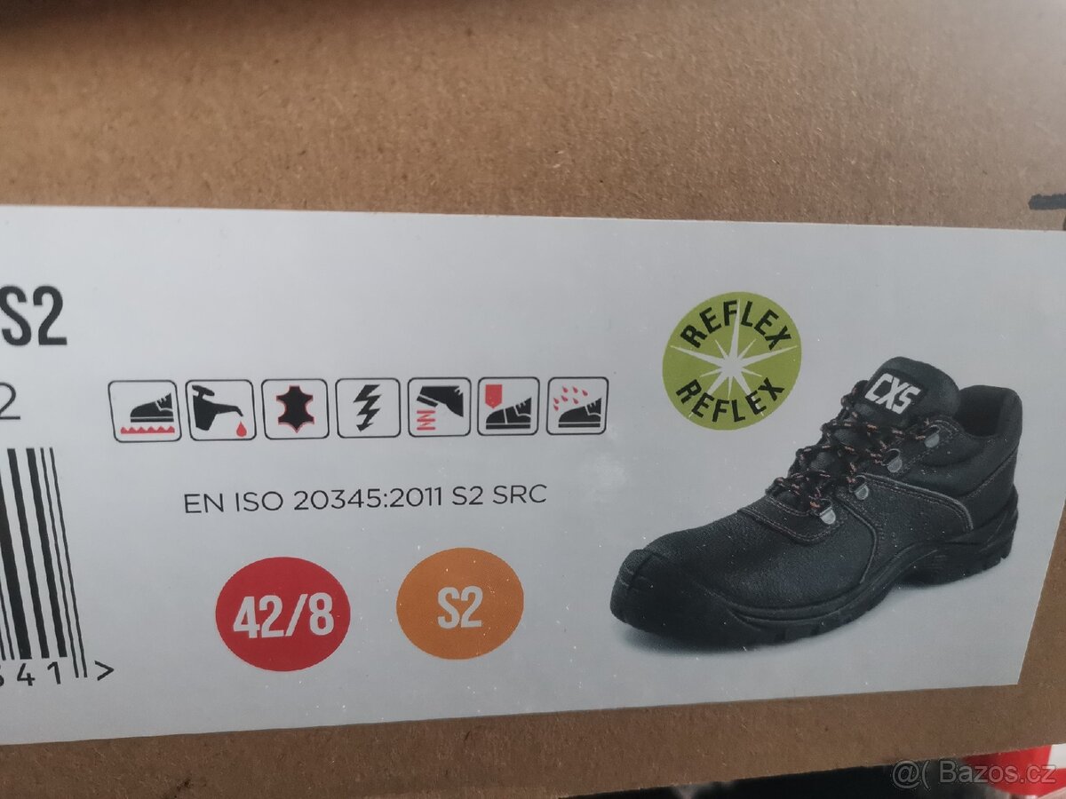 Pracovní obuv cxs nová