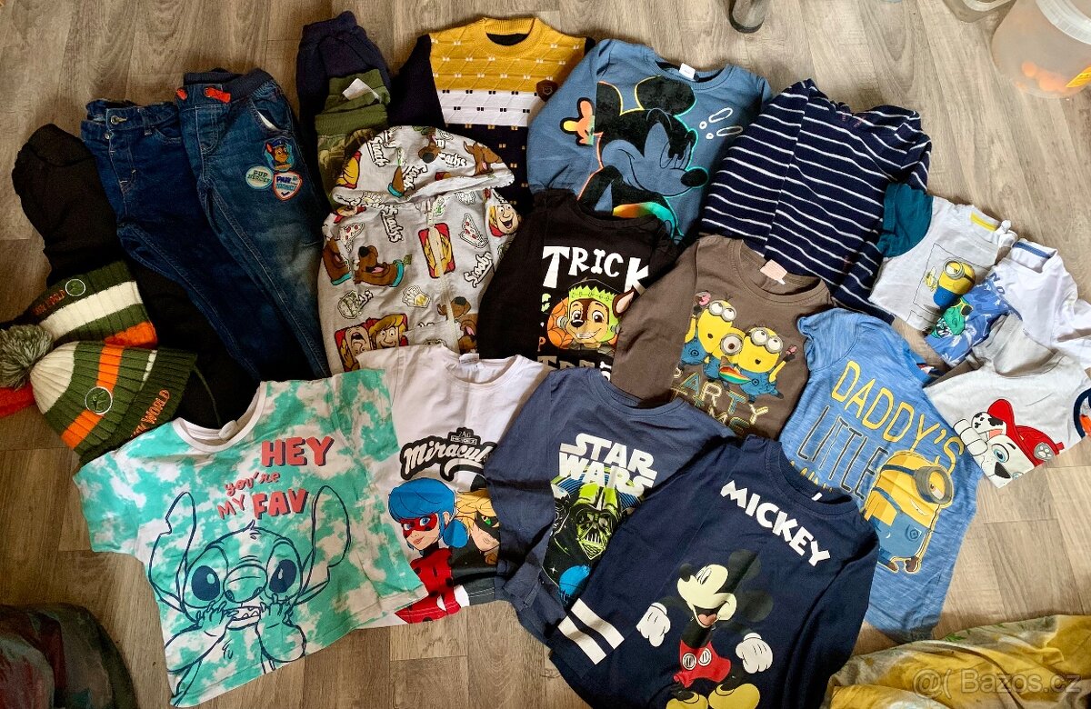 Chlapecké oblečení vel 122