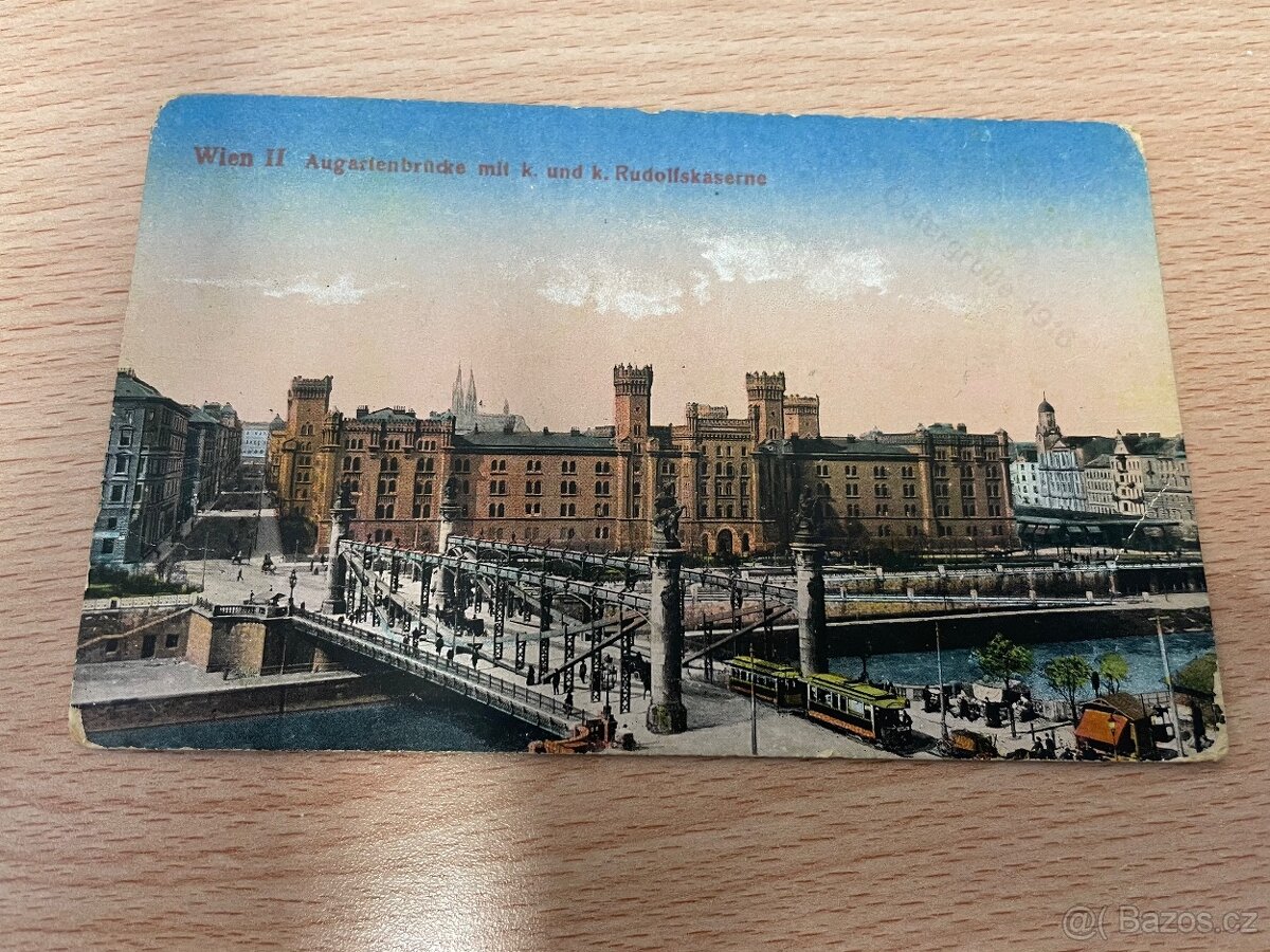 Stará pohlednice Vídeň Rakousko Uhersko