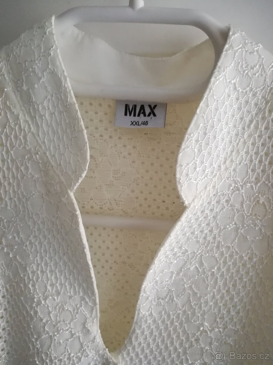 Krajkové pružné nové sako MAX vel. 46
