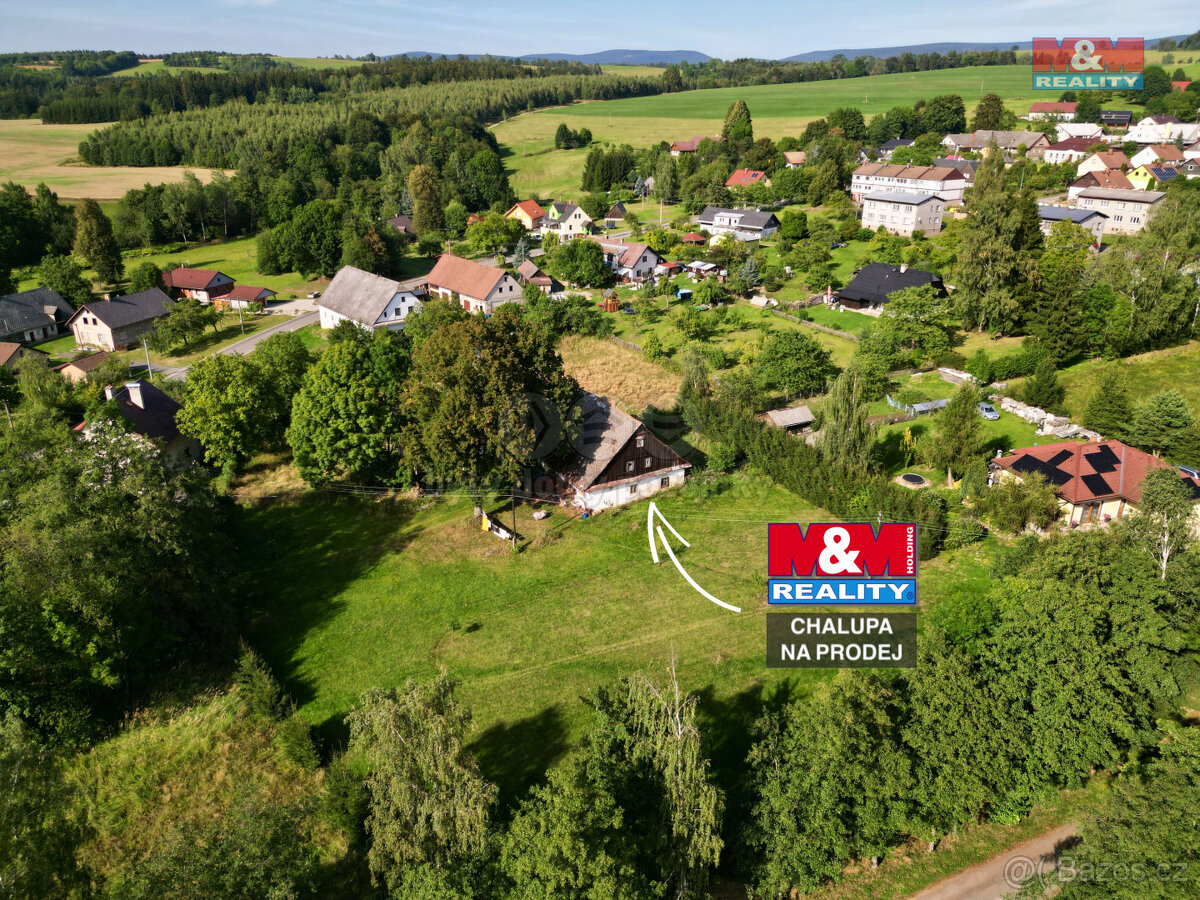 Prodej dům a pozemek 3948 m², Liberk - Hláska