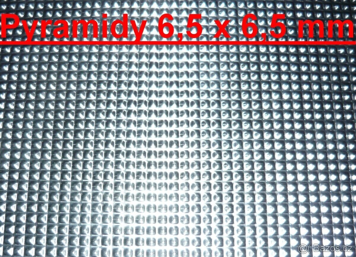 Pyramidový plech na stupačky
