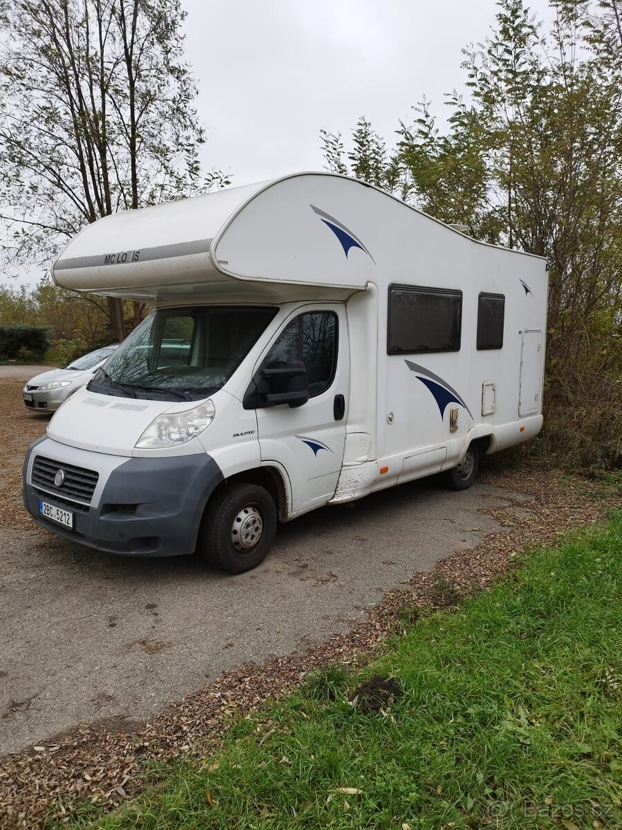 Fiat Ducato Mc Louis alkovna, možno hned vyrazit...