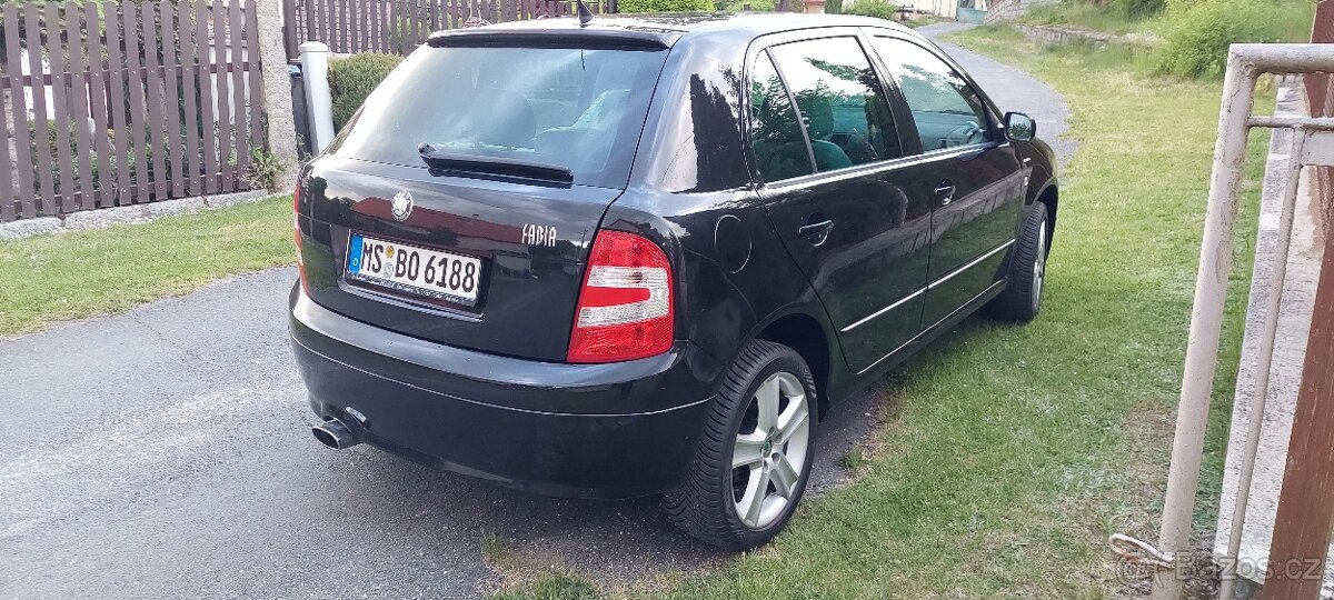 Škoda Fabia Edition 100 1.4 16V 74KW v kůži prodám, 462ks