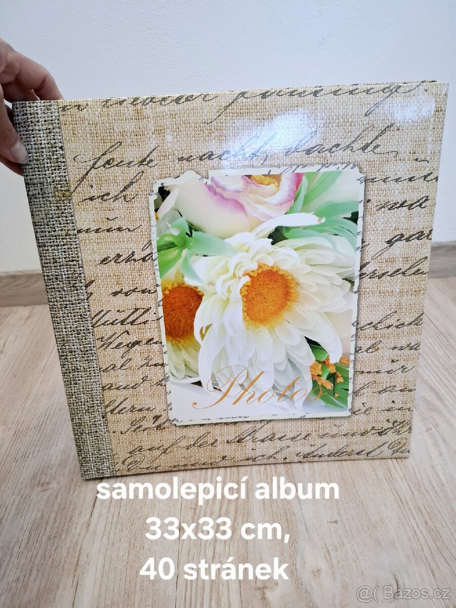 Velké samolepící salbum 33x33 cm