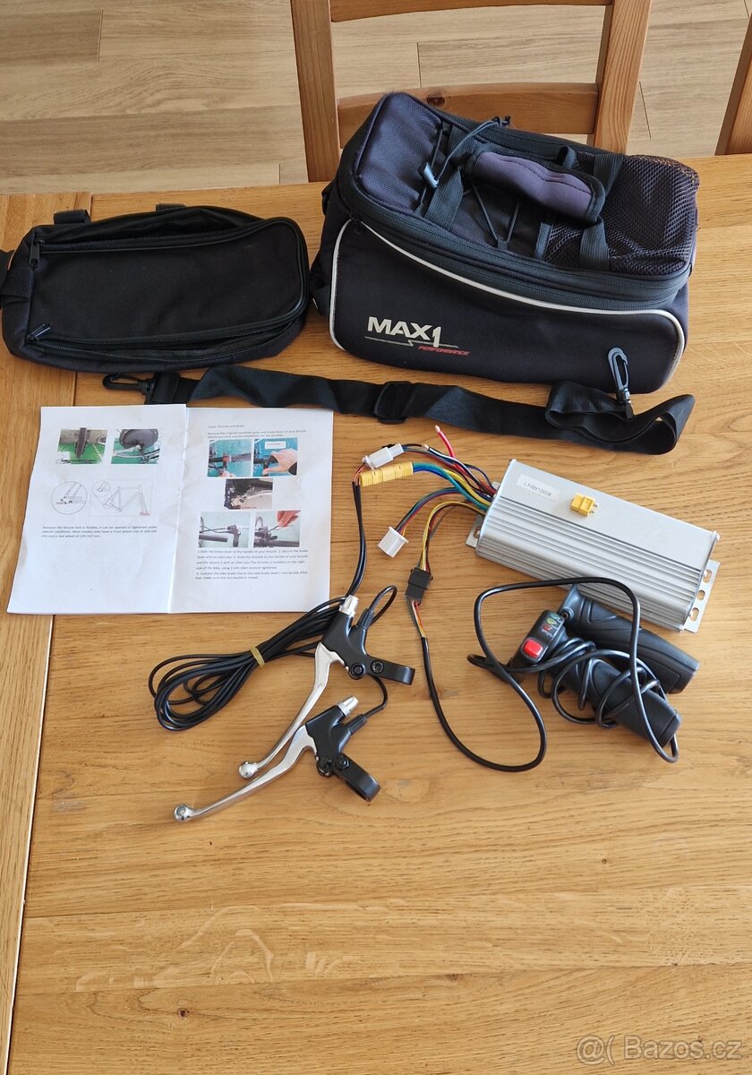 Řídící jednotka na kolo kit 1000W 48v