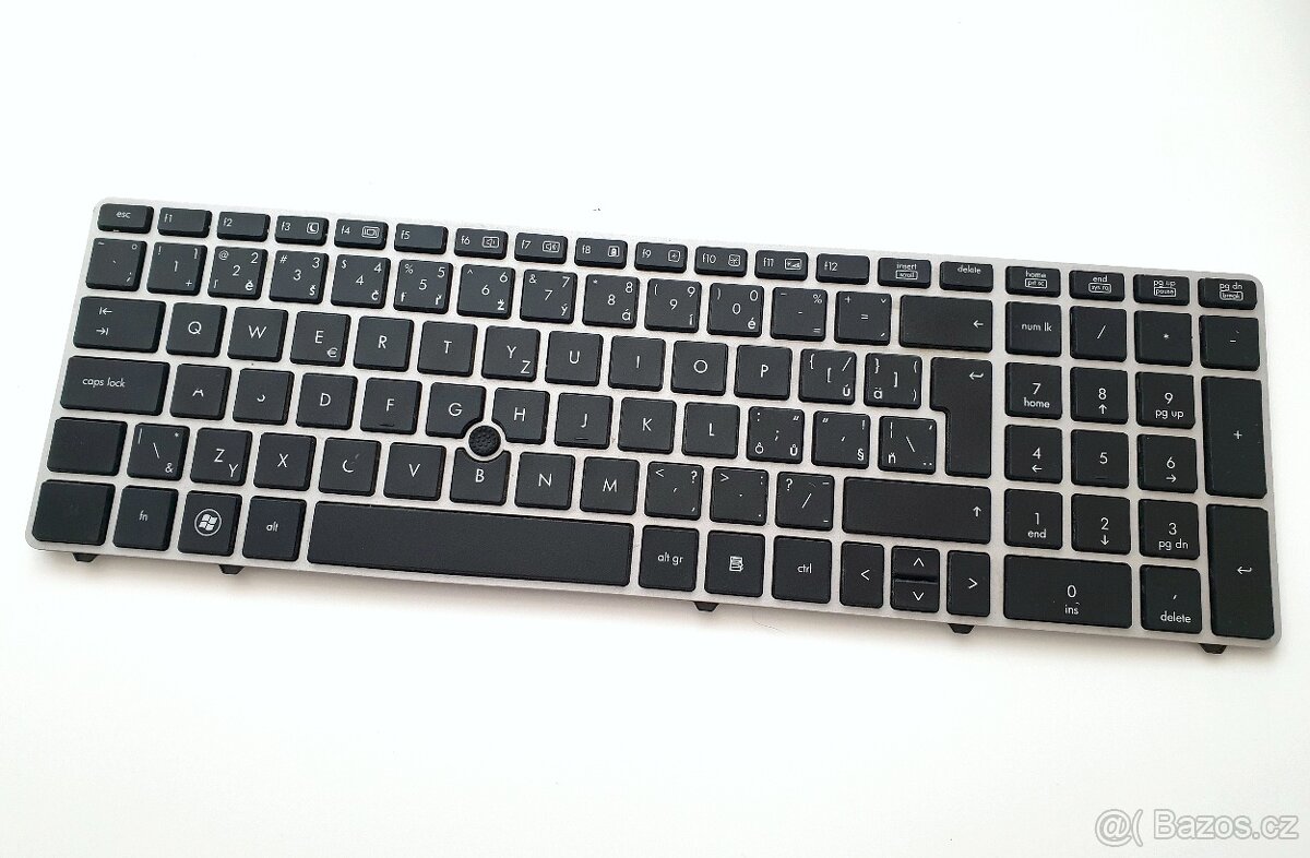 Klávesnice pro HP ProBook 6570B,8560B, česká. Vada.viz.foto