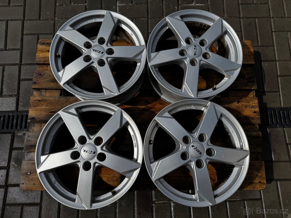 Alu kola, disky r16 5x112 Rial Passat