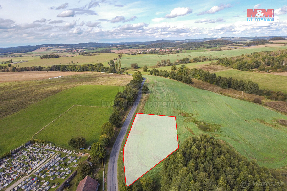 Prodej pozemku k bydlení, 4431 m², Klatovy