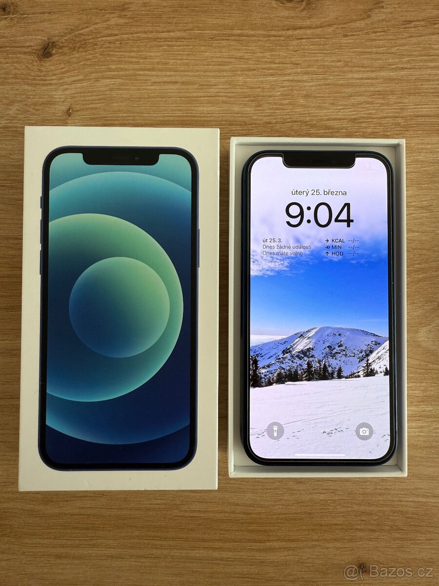 Iphone 12 64GB modrý