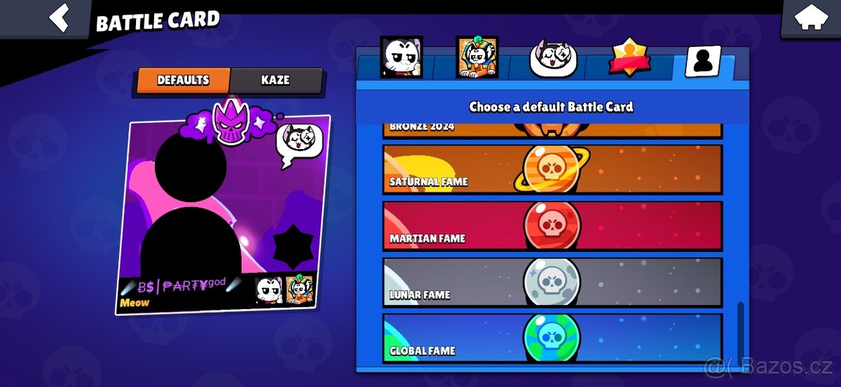 Brawl Stars účet