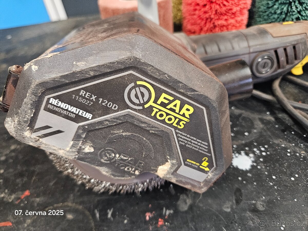 Kartáčová bruska-Fartools REX 120D