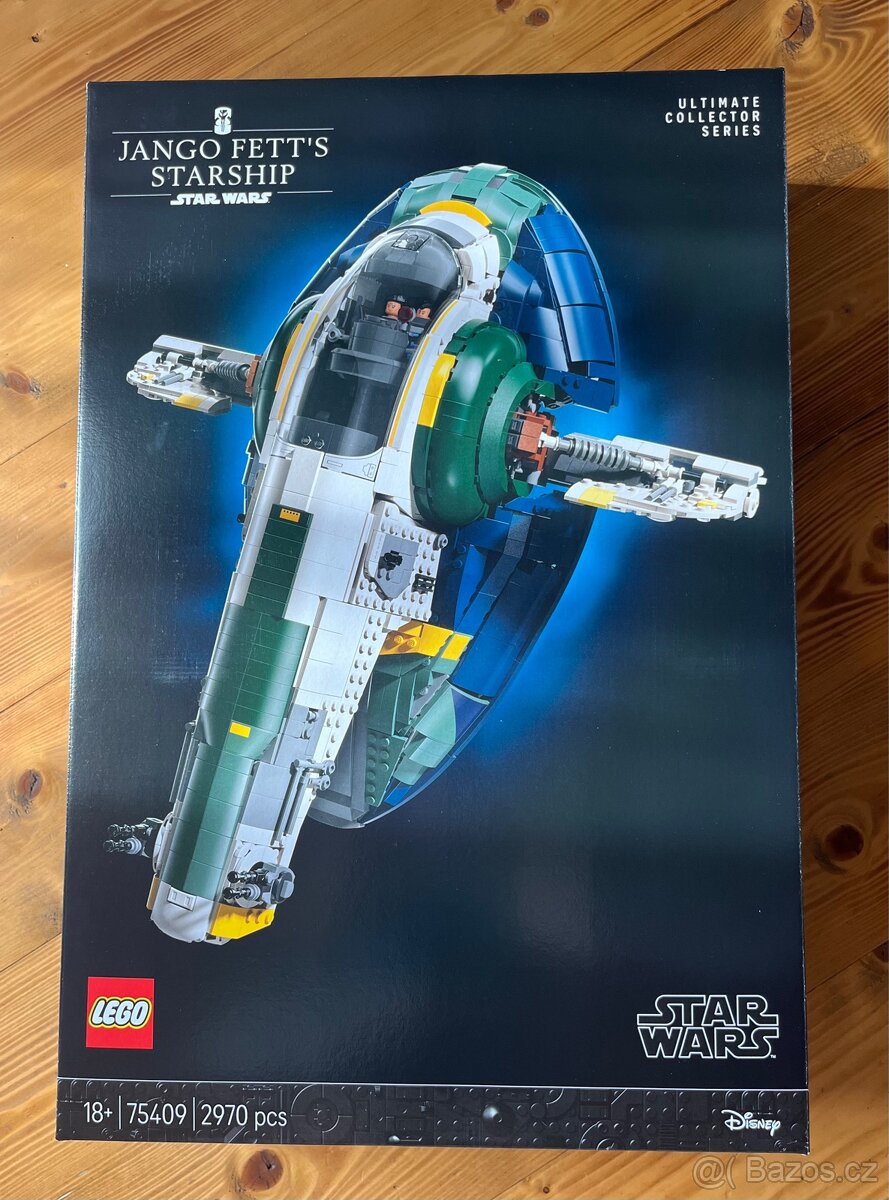 LEGO Jango Fett a jeho vesmírná loď třídy Firespray 75409