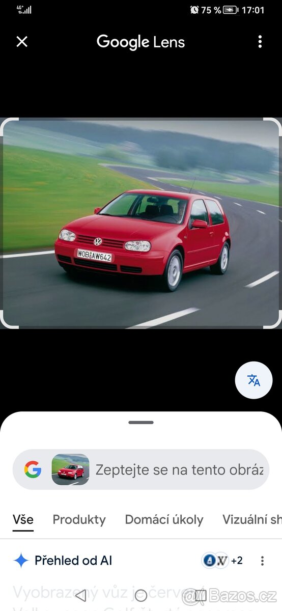 Poptavka VW golf 19 tdi