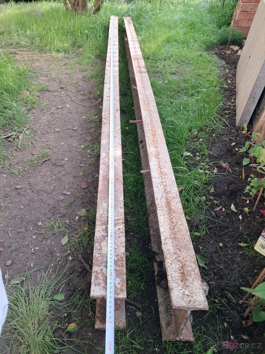 Traverzy íčka 294cmx16 výška×7,5 šířka