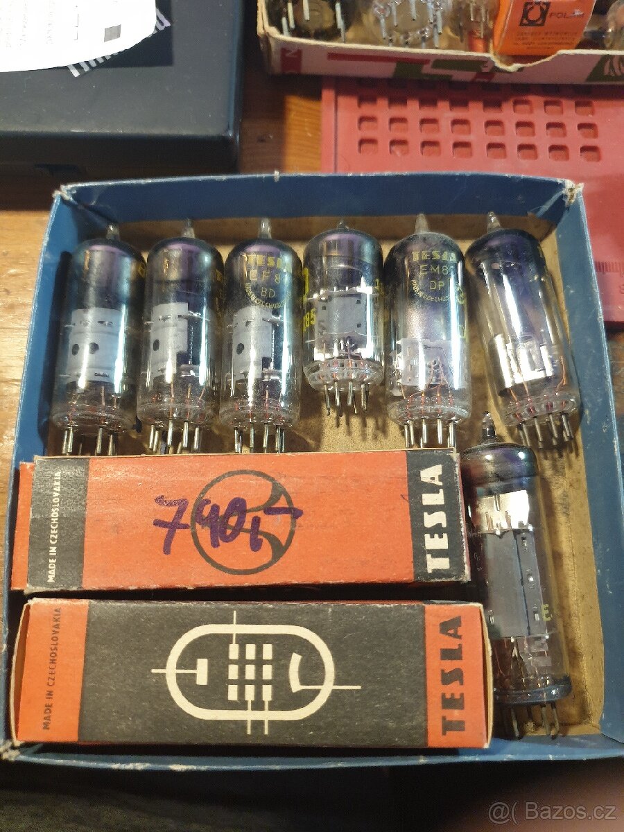Elektronky NÁLEZOVÝ STAV