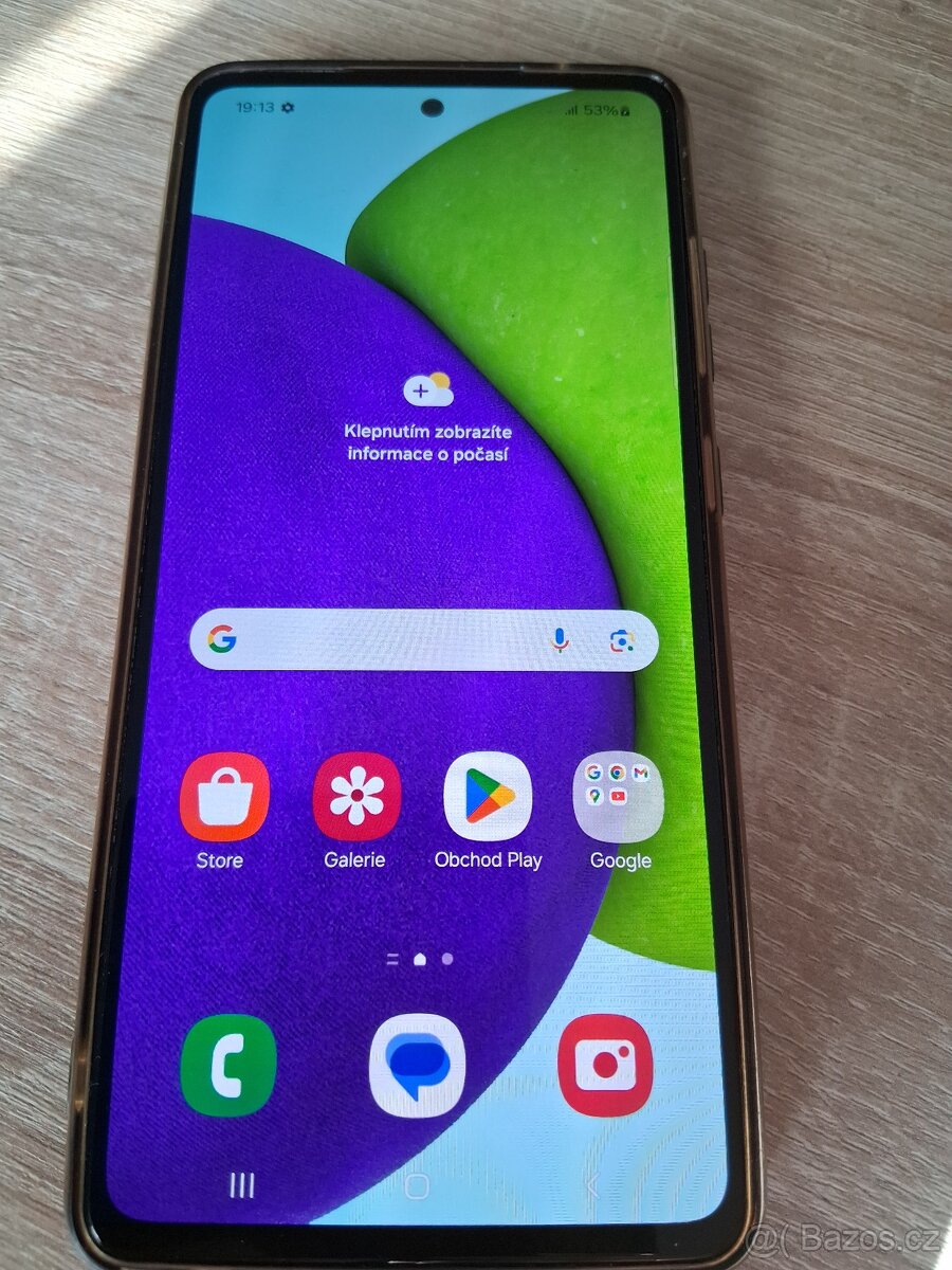 Samsung galaxy A52+ Bluetooth sluchátka