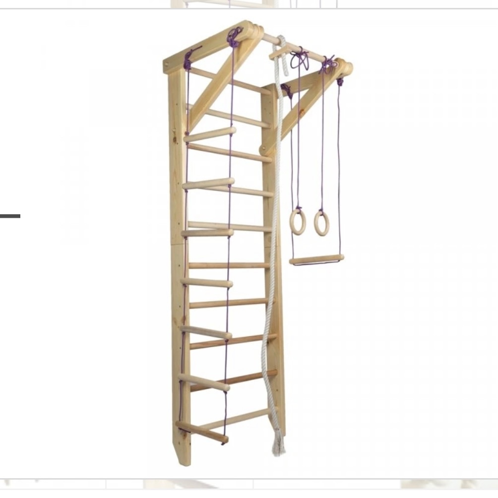 Žebřiny s příslušenstvím